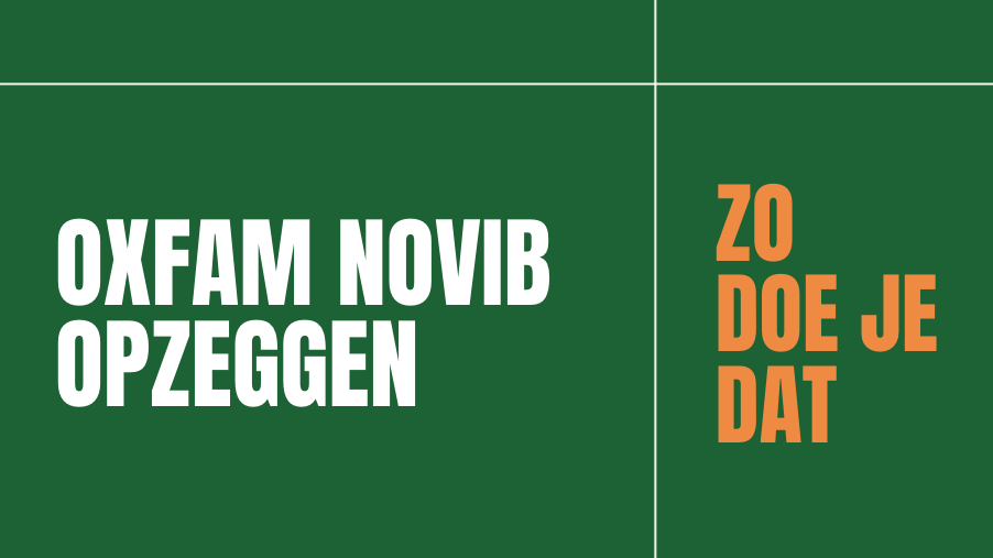 Oxfam Novib opzeggen, zo doe je dat banner